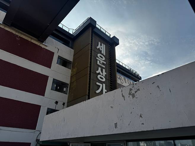 지난 11일 서울 종로구 장사동 세운상가 외관. /박지윤 기자