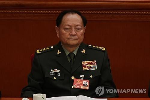 장유샤 중국 중앙군사위원회 부주석. EPA 연합뉴스 자료사진