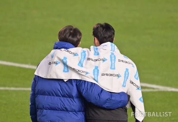 이재성과 손흥민. 서형권 기자