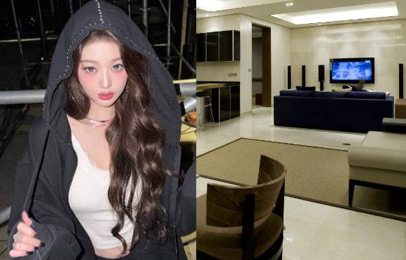 장원영(왼쪽), 한남동 루시드 하우스 [사진=장원영 인스타그램, 루시드 하우스 홈페이지]