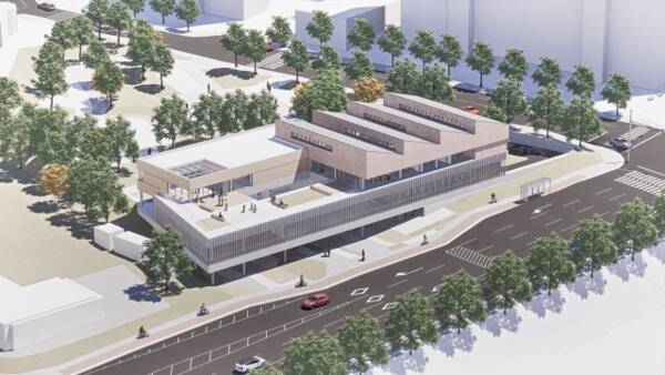 봉담와우도서관 전경. 화성특례시 제공