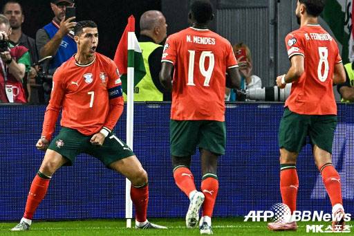 호날두는 포르투갈 대표팀의 기둥이다. 사진=ⓒAFPBBNews = News1