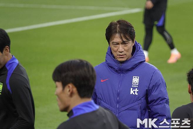 한국 축구 대표팀 홍명보 감독. 사진=이근승 기자