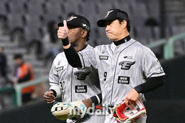 한화 이글스 시절 김강민./마이데일리
