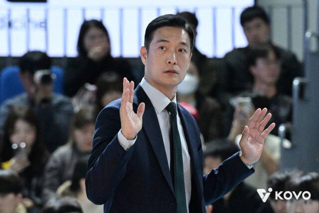 삼성화재 김상우 감독./KOVO