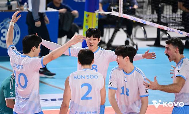 남자 프로배구 대한항공. (사진=KOVO 제공). 2025.11.05. *재판매 및 DB 금지