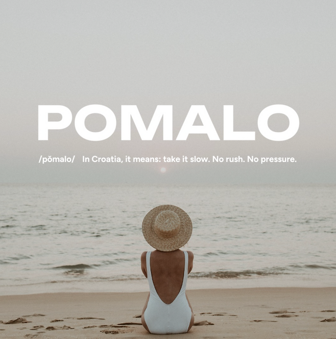 ‘천천히, 여유롭게’를 의미하는 포말로. 사진제공|크로아티아관광청/CNTB