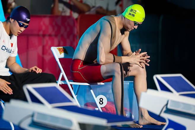 ▲ 쑨양은 "소속팀인 저장성 선수가 우승하지 못한 건 아쉽지만 새로운 선수가 꾸준히 나오는 건 좋은 일이다. 이런 경쟁이 중국 수영을 더 발전시킨다”고 밝혔다. ⓒ 소후