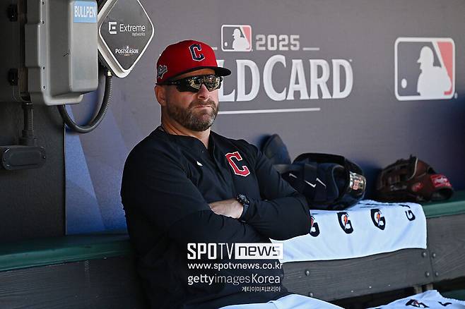 ▲ 스티븐 보그트 클리블랜드 가디언즈 감독.