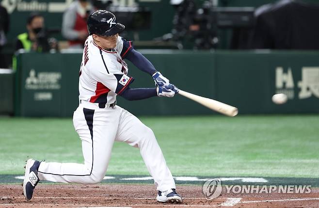 2023년 한국 대표팀 선수로 WBC에 참가한 토미 현수 에드먼 [연합뉴스 자료사진]