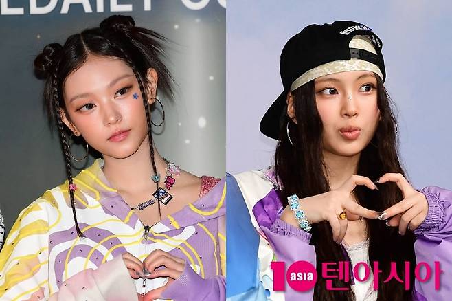 뉴진스 해린, 혜인 사진=텐아시아 DB