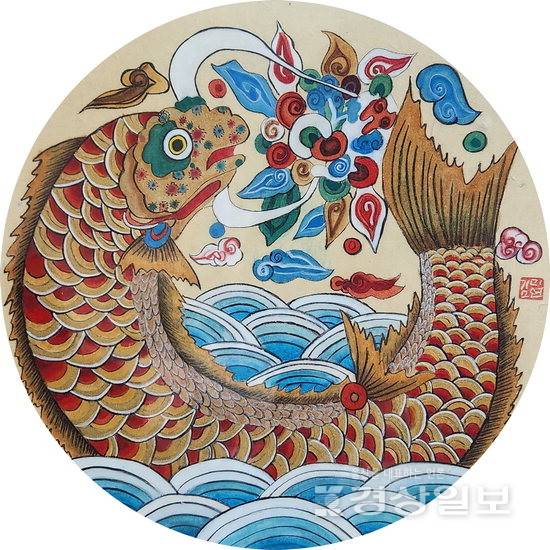 ▲ 김미연 '어변성룡도'