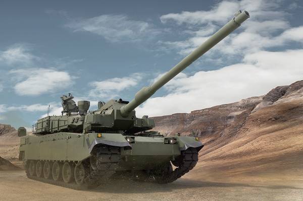 폴란드에 수출된 K2 전차./사진=현대로템
