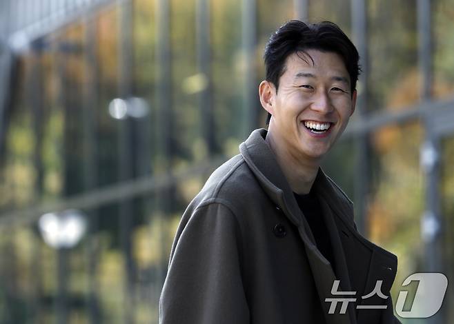 대한민국 축구 국가대표팀 손흥민이 수능 시험을 치르는 수험생들에게 응원의 메시지를 보냈다. ⓒ News1 박정호 기자