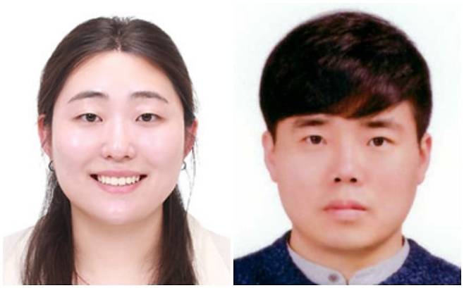 군산시 시정발전에 공헌해 특별승진한 박지수(사진 왼쪽), 권영 주무관./군산시 제공