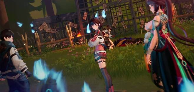 몬길 STAR DIVE 지스타에서 한국의 멋을 담은 신규 지역 ‘수라’를 공개했다