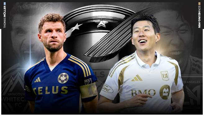 손흥민과 토마스 뮐러. MLS 홈페이지 캡처