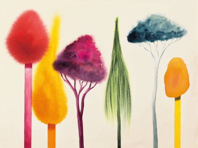 니콜라스 파티, ‘나무들(2020)’, 추정가 7000만~1억 5000만 원. 사진 제공=서울옥션