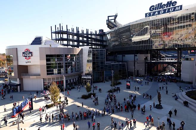 질레트 스타디움 외부 전경.  게티이미지코리아