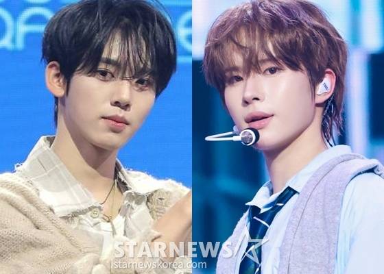 제로베이스원 한유진, 투어스 경민 /사진=스타뉴스