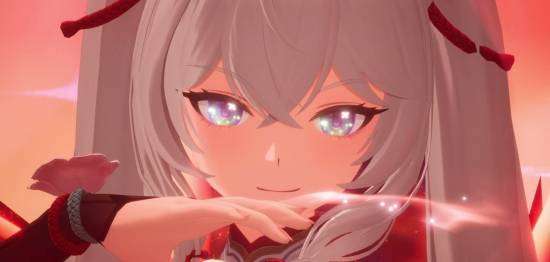 ‘미나’의 궁극기 시전 장면. 캐릭터마다 각각의 화려한 궁극기 이펙트를 볼 수 있다.