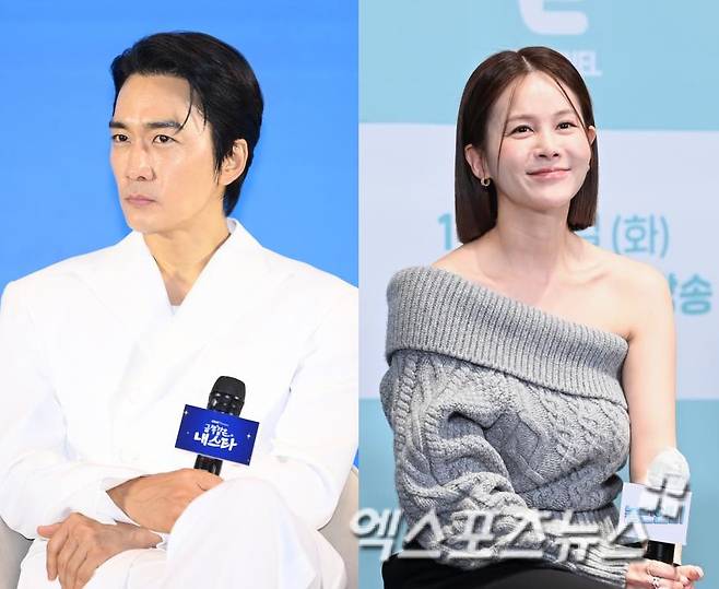 배우 송승헌과 가수 아이비. 엑스포츠뉴스 DB.