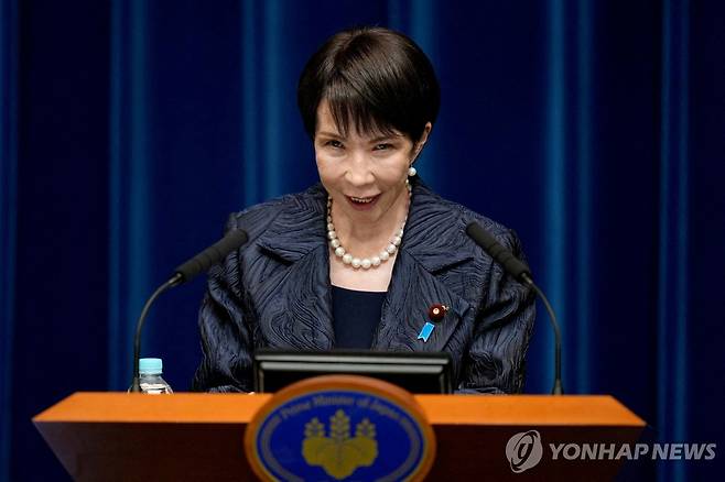 다카이치 사나에 일본 총리 [로이터 연합뉴스 자료사진]