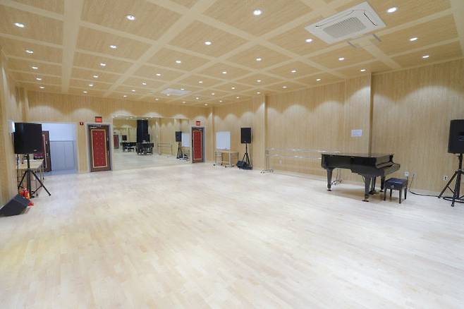 아르코공연연습센터@세종 대연습실. /세종시문화관광재단 제공