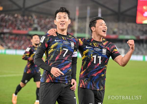 손흥민(왼쪽), 황희찬(이상 남자 축구대표팀). 서형권 기자