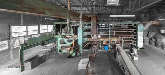 An automatic matchstick manufacturing machine, which was designated ″preliminary cultural heritage″ on Nov. 11. [KOREA HERITAGE SERVICE]