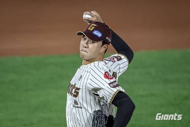 롯데 윤성빈. /사진=롯데 자이언츠 제공