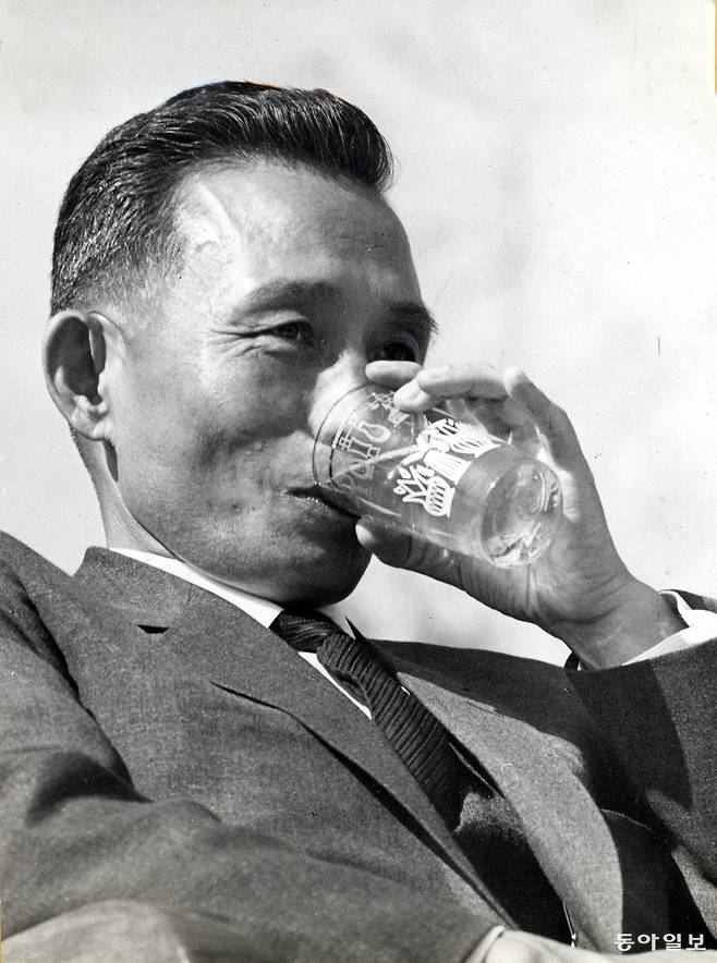 제 6대 대통령 선거 하루 앞둔 박정희 후보. 1967년 5월 2일. 동아일보 DB