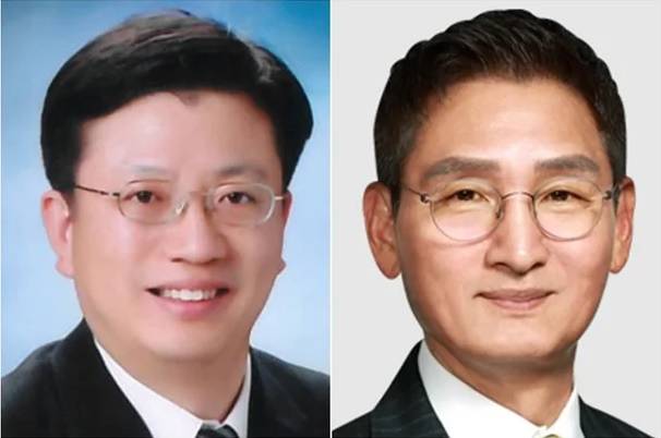 ▲박경춘 변호사(왼쪽)와 안권섭 변호사(오른쪽).