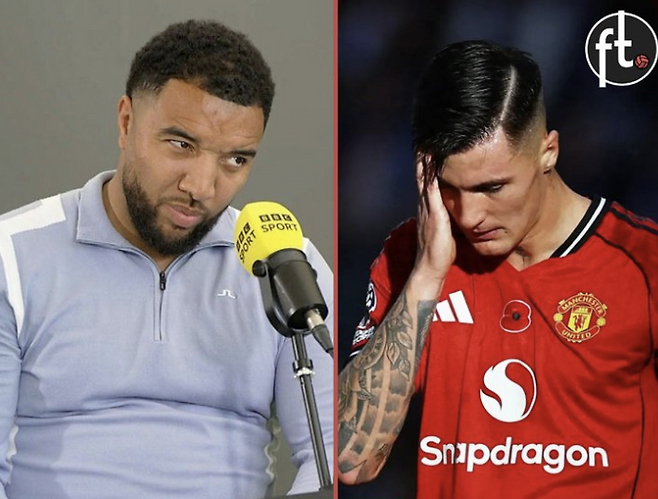 맨체스터 유나이티드 소속 베냐민 셰슈코를 언급한 트로이 디니. 풋볼 트위터 SNS 캡처