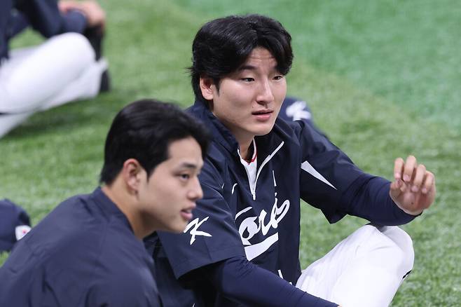 Kwak Bin, Korea's starting pitcher