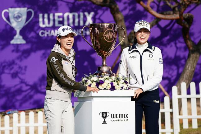 박주영(왼쪽)과 김민선7. /사진=스포츠닷 제공