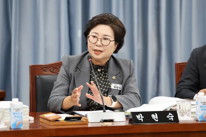 박현숙 전라남도의회 의원. /전남도의회 제공