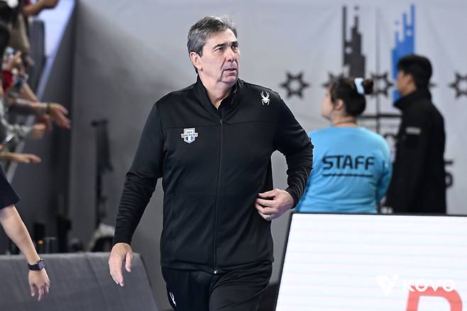 현대캐피탈 블랑 감독. 사진 | 한국배구연맹