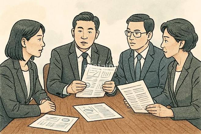 금융당국이 영문공시 대상 법인을 늘리고 공시 항목을 확대해 외국인 투자자의 접근성을 높이고 일반주주의 주주권 행사를 지원하는 기업공시 개선을 추진한다. ⓒ데일리안 AI 삽화 이미지