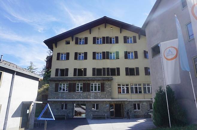 11년 전 묵었던 유스호스텔 모습. 장보영 제공