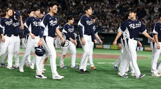 한일전 10연패 수모. 사진[연합뉴스]