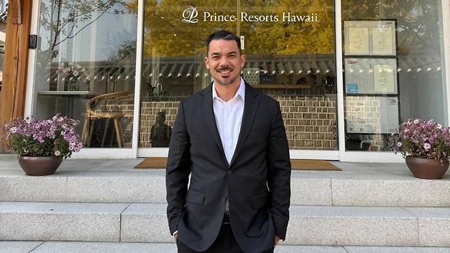 션 간힌힌 프린스 와이키키 총지배인. /사진= 강예신 여행+ 기자