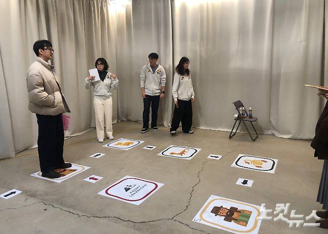 사역단체 '로드마스터'가 15일부터 이틀간 서울 성수동에서 사막 횡단 체험 팝업 행사를 진행하고 있다. 장세인 기자