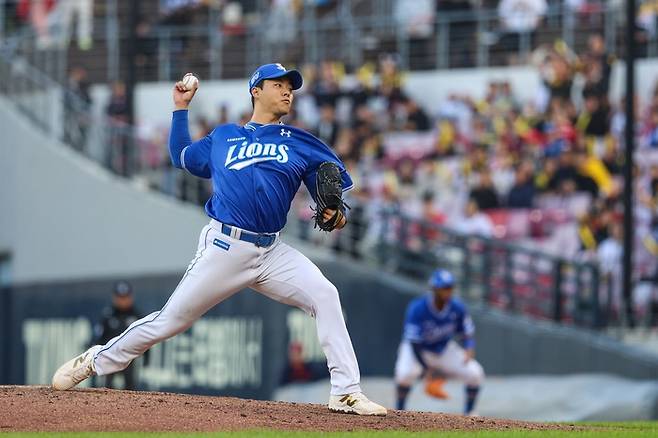 삼성 라이온즈 투수 김무신. <삼성 라이온즈 제공>