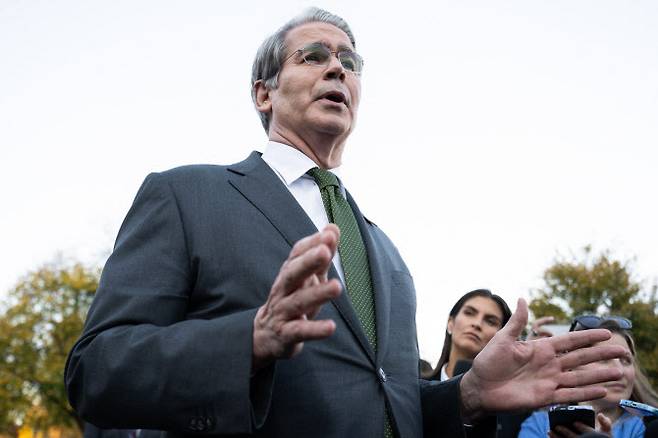 스콧 베선트 미 재무장관. (사진=AFP)