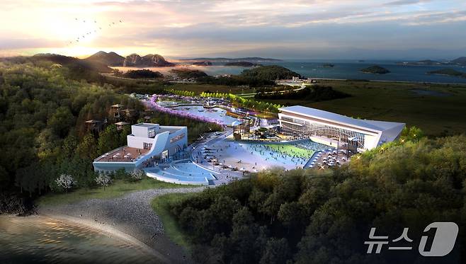 군산 광역해양레저체험 복합단지 조감도.(군산시 제공. 재판매 및 DB금지)