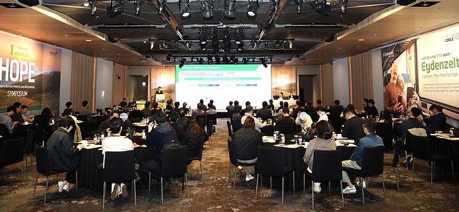 국제약품이 지난 7일~8일 서울 파르나스에서 '아이덴젤트 출시 1주년 기념 심포지엄을 진행했다./(국제약품 제공)