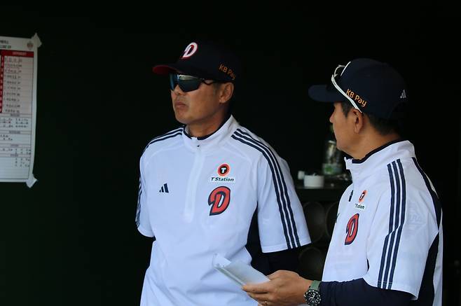 김원형 두산 베어스 감독.(두산 베어스 제공)