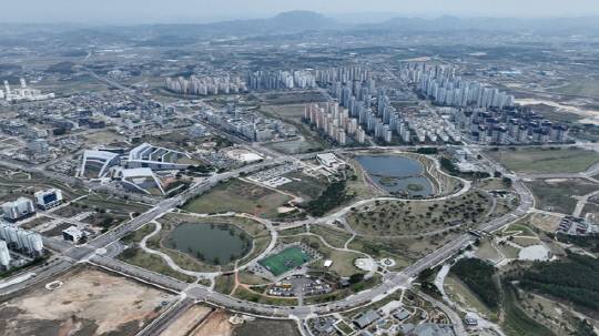 내포신도시 전경. 홍성군 제공
