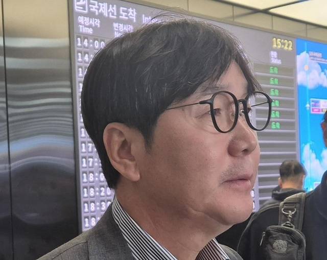 17일 김포국제공항을 통해 귀국한 류지현 감독. 사진=연합뉴스